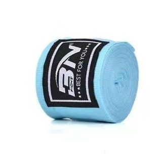 Muay Thai Hand Wraps Light Blue — Chai Fighter KL