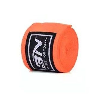 Muay Thai Hand Wraps Orange — Chai Fighter KL